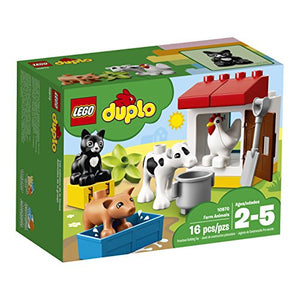 LEGO DUPLO Town Farm Animals 10870 Building Blocks (16 Pieces)