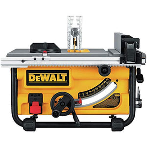 DEWALT DW745S Compact Job Site Table Saw with Folding Stand