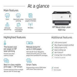 HP Neverstop Laser Printer Free Monochrome-Toner-Tank