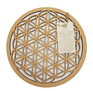 Hone your wiccanism and witchcraft using the Crystal Grid Flower of Life!