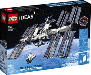 LEGO Ideas International Space Station 21321 Building Kit, Adult Set for Display, Makes a Great Birthday Present, New 2020 (864 Pieces)