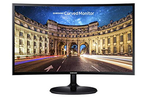 Samsung CF390 Series 27 inch FHD 1920x1080 Curved Desktop Monitor for Business, HDMI, VGA, VESA mountable, 3-Year Warranty, TAA (C27F390FHN), Black