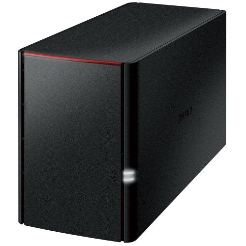 BUFFALO LinkStation SoHo 2-Bay Desktop 4TB Home Office Personal Cloud NAS with Hard Drives Included