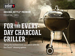 Weber | Original Kettle Premium Charcoal Grill, 22-Inch, Black