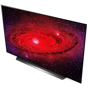LG OLED55CXPUA 55" CX 4K OLED TV w/AI ThinQ (2020) with Deco Gear Soundbar Bundle
