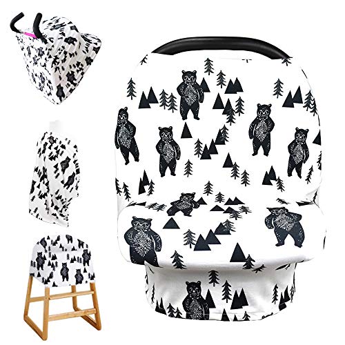 Stretchy Baby Car Seat Cover for Baby Boys and Girls