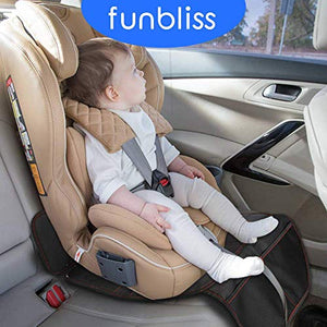 Funbliss Car Seat Protector for Baby Child Car Seats