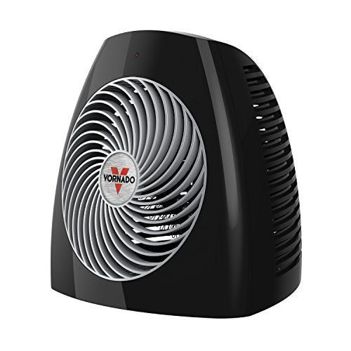 Vornado MVH | Vortex Heater | 3 Heat Settings | Adjustable Thermostat | Black