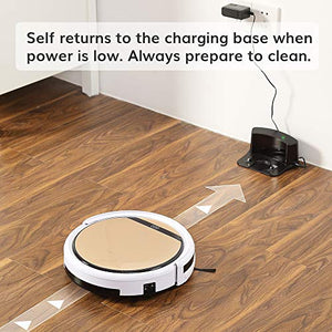 ILIFE V5s Pro, 2-in-1 Mopping,Robot Vacuum, Slim, Automatic Self-Charging Robotic Vacuum, Daily Schedule, Ideal for Pet Hair, Hard Floor and Low Pile Carpet.