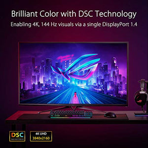 ASUS | ROG Swift PG43UQ 43” 4K HDR DSC Gaming Monitor, (3840 x 2160), Black