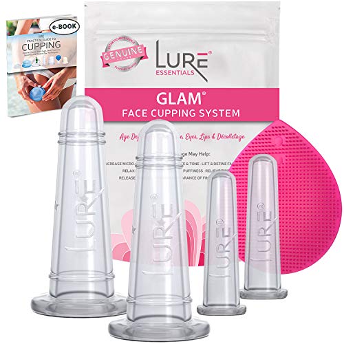 See why the Lure Essentials Glam Facial Cupping Set is blowing up on TikTok.   #TikTokMadeMeBuyIt
