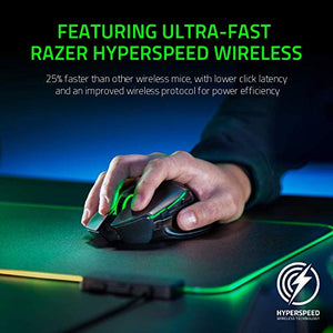 Razer | Basilisk Ultimate Wireless Optical Gaming Mouse with HyperSpeed Technology and Charging Dock, Black