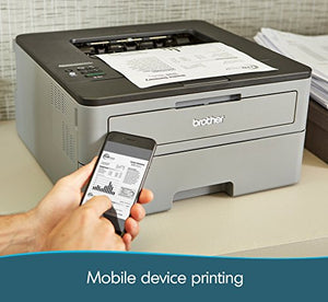 Brother Compact Monochrome Laser Printer, HL-L2350DW, Wireless Printing, Duplex Two-Sided Printing