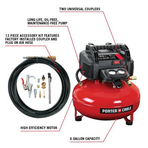 PORTER-CABLE C2002 Oil-Free UMC Pancake Compressor