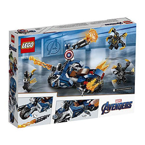 LEGO Marvel Avengers Captain America: Outriders Attack 76123 Building Kit (167 Pieces)