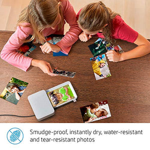 HP Sprocket Studio Photo Printer – Personalize & Print, Water- Resistant 4x6" Pictures (3MP72A)