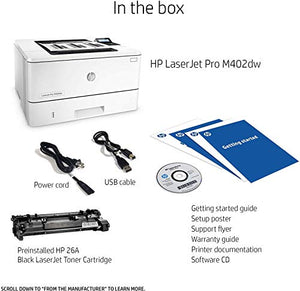 HP LaserJet Pro Laser Printer with Built-in Ethernet & Double-Sided Printing