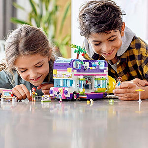 LEGO Friends Friendship Bus 41395 LEGO Heartlake City Toy Playset Building Kit Promotes Hours of Creative Play