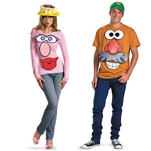 See why this Matching Potato Head Inspired Costume Kit is as simple, quick, and easy as it comes for this Halloween. We've curated the perfect list of best friends and couples Halloween costume ideas for you to be inspired from. Whether looking for quick easy simple costumes, matching characters costumes, or a punny Halloween pun costume, we'll help you decide!