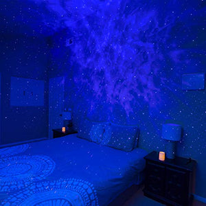 BlissLights | Sky Lite - Laser Projector w/LED Nebula Cloud