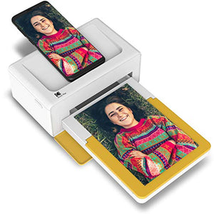 Kodak Dock Plus Instant Photo Printer – Bluetooth Portable Photo Printer Full Color Printing – Mobile App Compatible with iOS and Android – Convenient and Practical