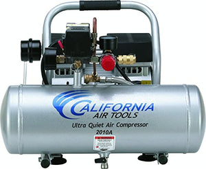 California Air Tools 2010A Ultra Quiet and Oil-Free 1.0 HP 2.0-Gallon Aluminum Tank Air Compressor