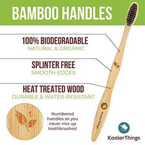 See why these Biodegradable Natural Charcoal Bamboo Toothbrushes are blowing up on TikTok.   #TikTokMadeMeBuyIt 