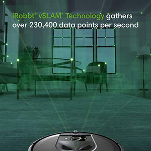 iRobot | Roomba i7+ 7550 | Wi-Fi Connected Robot Vacuum | Automatic Dirt Disposal | Black