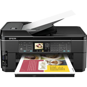 Epson WorkForce WF-7510 Wireless All-in-One Wide-Format Color Inkjet Printer, Copier, Scanner, Fax (C11CA96201)