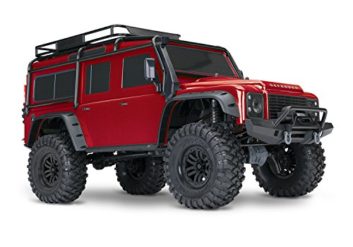 Traxxas | 1/10 Scale TRX-4 Scale and Trail Crawler with 2.4GHz TQi Radio, Red