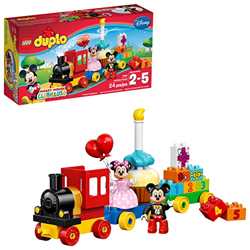 LEGO DUPLO Disney Mickey Mouse Clubhouse Mickey & Minnie Birthday Parade 10597 Disney Toy (24 Pieces)