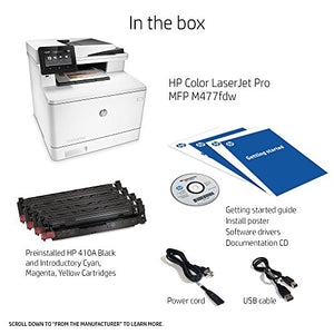HP LaserJet Pro M477fdn All-in-One Color Laser Printer
