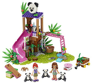 LEGO Friends Panda Jungle Tree House 41422 Building Toy; Includes 3 Panda Minifigures for KidsWho Love Wildlife Animals Friends Mia and Olivia, New 2020 (265 Pieces)