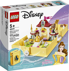 LEGO Disney Belle’s Storybook Adventures 43177 Creative Building Kit Toy, New 2020 (111 Pieces)