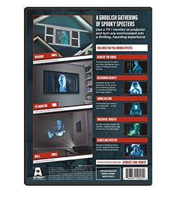 Kringle Bros AtmosFearFx Ghostly Apparitions DVD with Reaper Brothers Rear Projection Screen