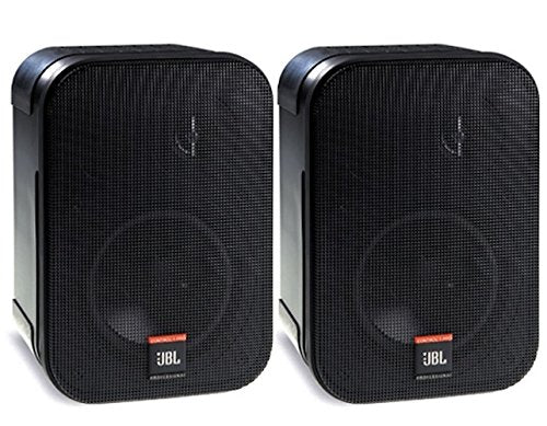 JBL Professional C1PRO High Performance 2-Way Professional Compact Loudspeaker System, Black , Sold as Pair