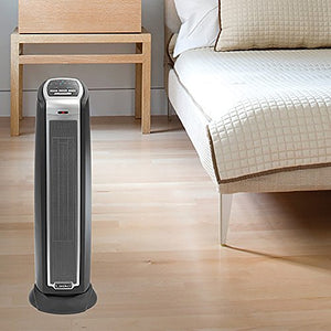 Lasko | 5790 Oscillating Ceramic Tower Heater with Remote Control | Black | 5790