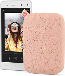 HP Sprocket Portable Photo Printer (2nd Edition) – Instantly Print 2x3 Sticky-Backed Photos from Your Phone – [Blush] [1AS89A]
