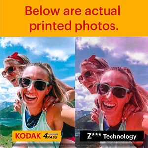 Kodak Mini 3 Square Retro Portable Printer - Social Media Photo Instant Printer – Premium App Compatible with iOS & Android – Wireless Connection – 3 x 3-inch Real Photo - 4PASS Technology