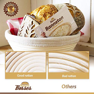 9 Inch Bread Banneton Proofing Basket