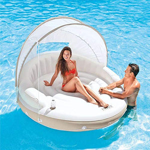 See why the Canopy Island Pool Float is blowing up on TikTok.   #TikTokMadeMeBuyIt