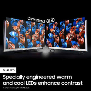 SAMSUNG 65-inch Class QLED Q70T Series - 4K UHD Dual LED Quantum HDR Smart TV with Alexa Built-in (QN65Q70TAFXZA, 2020 Model)