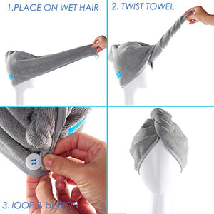 See why YoulerTex Microfiber Hair Towel Wrap are one of the hottest trending gifts on the Internet right now! 