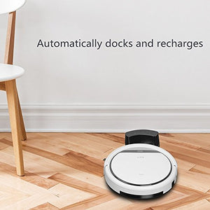 ILIFE V3s Pro Robot Vacuum Cleaner, Tangle-free Suction , Slim, Automatic Self-Charging Robotic Vacuum Cleaner, Daily Schedule Cleaning, Ideal For Pet Hair，Hard Floor and Low Pile Carpet
