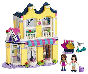 LEGO Friends Emma’s Fashion Shop 41427, Includes Friends Emma and Andrea Buildable Mini-Doll Figures and a Range of Fashion Accessories to Inspire Hours of Creative Fun, New 2020 (343 Pieces)