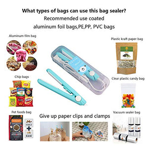 See why this Mini Bag Heated Food Package Sealer is blowing up on TikTok.   #TikTokMadeMeBuyIt