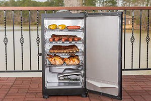 Masterbuilt Digital Electric Smoker | Outdoor, 30-Inch, Black | MB20071117 Model