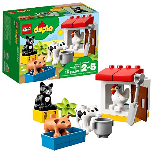 LEGO DUPLO Town Farm Animals 10870 Building Blocks (16 Pieces)