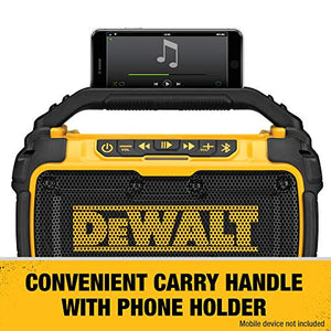 DEWALT 20V MAX Bluetooth Speaker for Jobsite, Tool Only (DCR010)