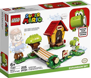 LEGO Super Mario Mario’s House & Yoshi Expansion Set 71367 Building Kit, Collectible Toy to Combine with The Super Mario Adventures with Mario Starter Course (71360) Set, New 2020 (205 Pieces)